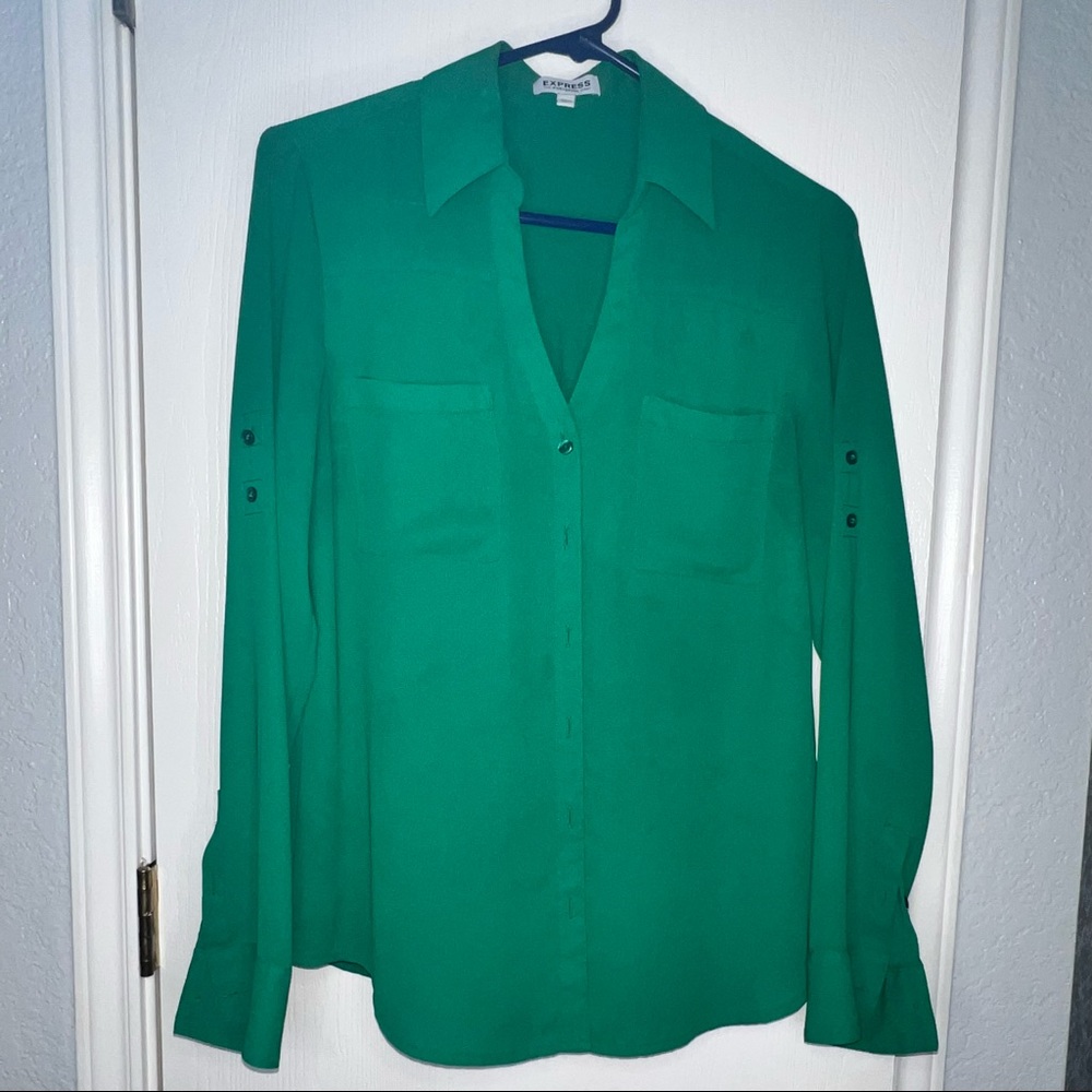 Express Womens Button Up Blouse